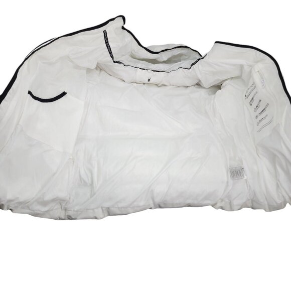 Spyder Womens Size L Puffer Jacker Coat White ProWeb-Wind ThermoWed FlexWeb $199 - Picture 3 of 14
